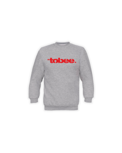 Sweat-Shirt "TOBEE Logo" grau