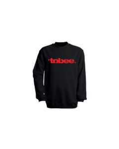 Sweat-Shirt "TOBEE Logo" schwarz