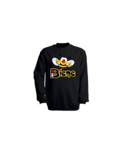 Sweat-Shirt "DEEJAY BIENE Logo" schwarz