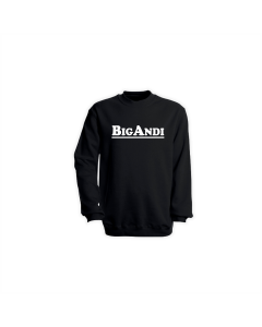 Sweat-Shirt "BIGANDI Logo" schwarz