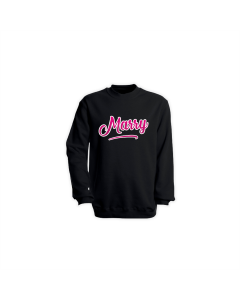 Sweat-Shirt "MARRY Logo" schwarz
