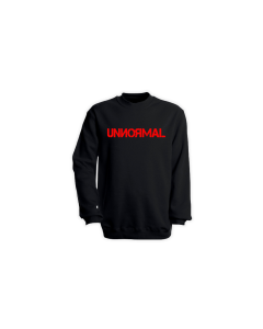 Sweat-Shirt "UNNORMAL Logo" schwarz