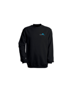 Sweat-Shirt "SABRINA Logo" klein, schwarz