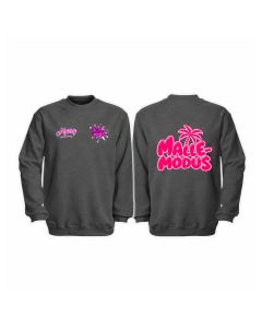 Sweat-Shirt "MALLEMODUS" dunkelgrau