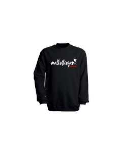 Sweat-Shirt "MALLEFLIEGER" schwarz