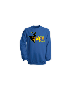 Sweat-Shirt "SEÑORITA" blau