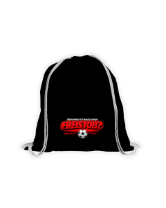Stoffbeutel "FREISTOß" schwarz