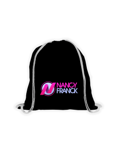 Stoffbeutel "NANCY FRANCK Logo" schwarz