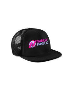 Cap "NANCY FRANCK Logo" schwarz