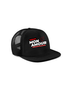 Cap "MON AMOUR - So lang ich noch..." schwarz