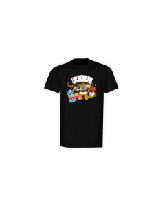 T-Shirt „ALL IN” schwarz