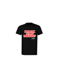 T-Shirt "BOCK AUF MEER?" schwarz