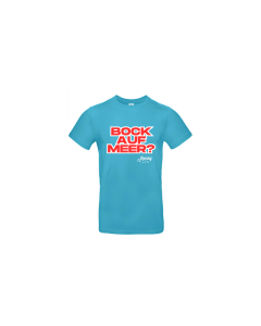 T-Shirt "BOCK AUF MEER?" türkis