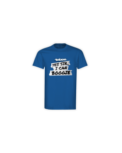T-Shirt "BOOGIE" blau