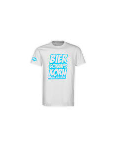T-Shirt "BIER SCHNAPS KORN"