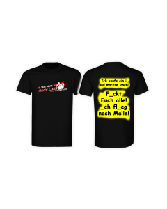 T-Shirt „FICKT EUCH ALLE!” schwarz