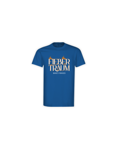 T-Shirt "FIEBERTRAUM" blau