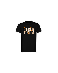 T-Shirt "FIEBERTRAUM" schwarz
