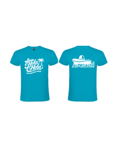 T-Shirt "HOLA HOLA" türkis