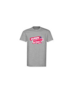 T-Shirt "HUREN & SÖHNE" grau