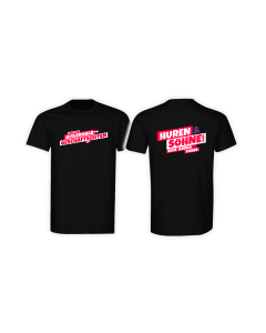 T-Shirt "SIE RUFEN AUßERHALB DER GESCHÄFTSZEITEN AN" schwarz
