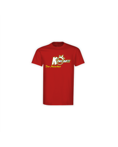 T-Shirt "KÖNIG AUF!!!" rot