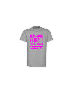 T-Shirt "LET'S MAKE LLORET GREAT AGAIN" grau