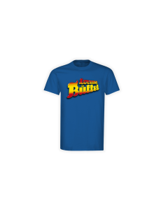 T-Shirt "LORENZ BÜFFEL Logo" blau