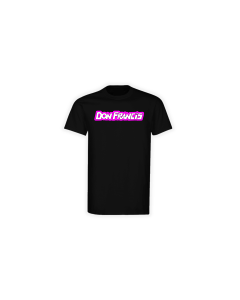 T-Shirt "DON FRANCIS Logo" schwarz