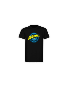 T-Shirt "GEILOMAT Logo" (bunt) schwarz