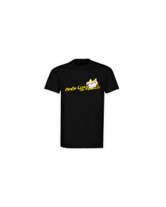 T-Shirt "ANDY LUXX DER PARTYFUXX Logo" gelb, schwarz
