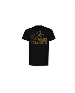 T-Shirt "MEIKI RAKETE Logo" schwarz