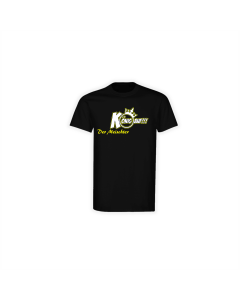 T-Shirt "KÖNIG AUF!!!" schwarz