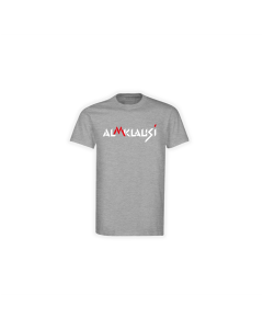 T-Shirt "ALMKLAUSI Logo" grau