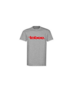 T-Shirt "TOBEE Logo" grau