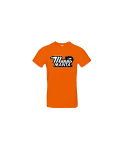 T-Shirt "MANNI MANTA Logo" orange