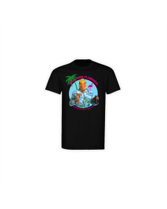 T-Shirt "INGO OHNE FLAMINGO Logo" schwarz