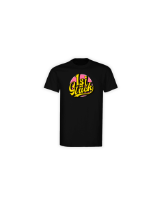 T-Shirt  "ISI GLÜCK Logo" schwarz