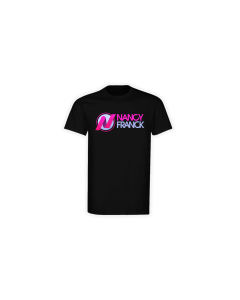 T-Shirt "NANCY FRANCK Logo" schwarz
