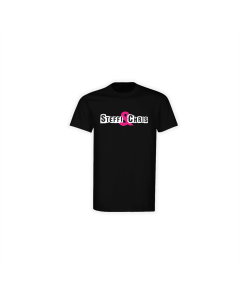 T-Shirt "STEFFI & CHRIS Logo" schwarz