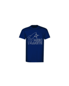T-Shirt "MEIKI RAKETE Logo" navy