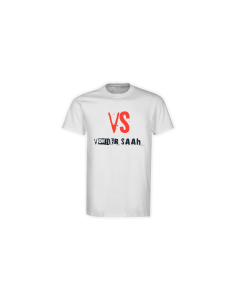 T-Shirt "VON DER SAAH Logo" weiß