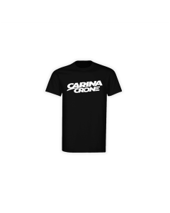 T-Shirt "CARINA CRONE Logo" schwarz