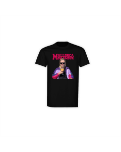 T-Shirt "MALLORCA MON AMOUR neu" schwarz