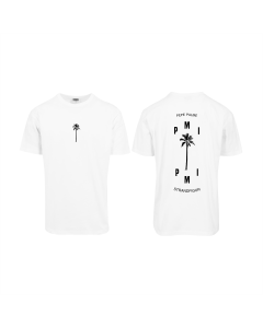 T-Shirt „Pepe Palme PMI” Oversize weiß