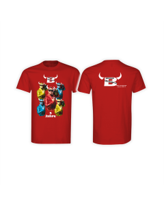 T-Shirt "SEKTION DÄPPINGZONE" rot