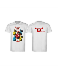T-Shirt "SEKTION DÄPPINGZONE" weiß