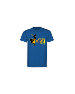 T-Shirt "SEÑORITA" blau