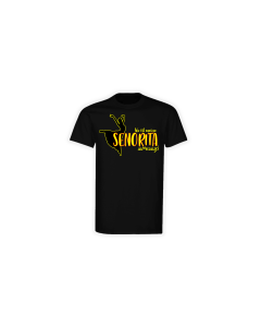 T-Shirt "SEÑORITA" schwarz