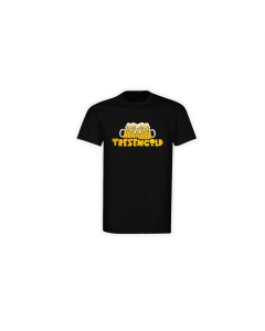 T-Shirt "TRESENGOLD" schwarz